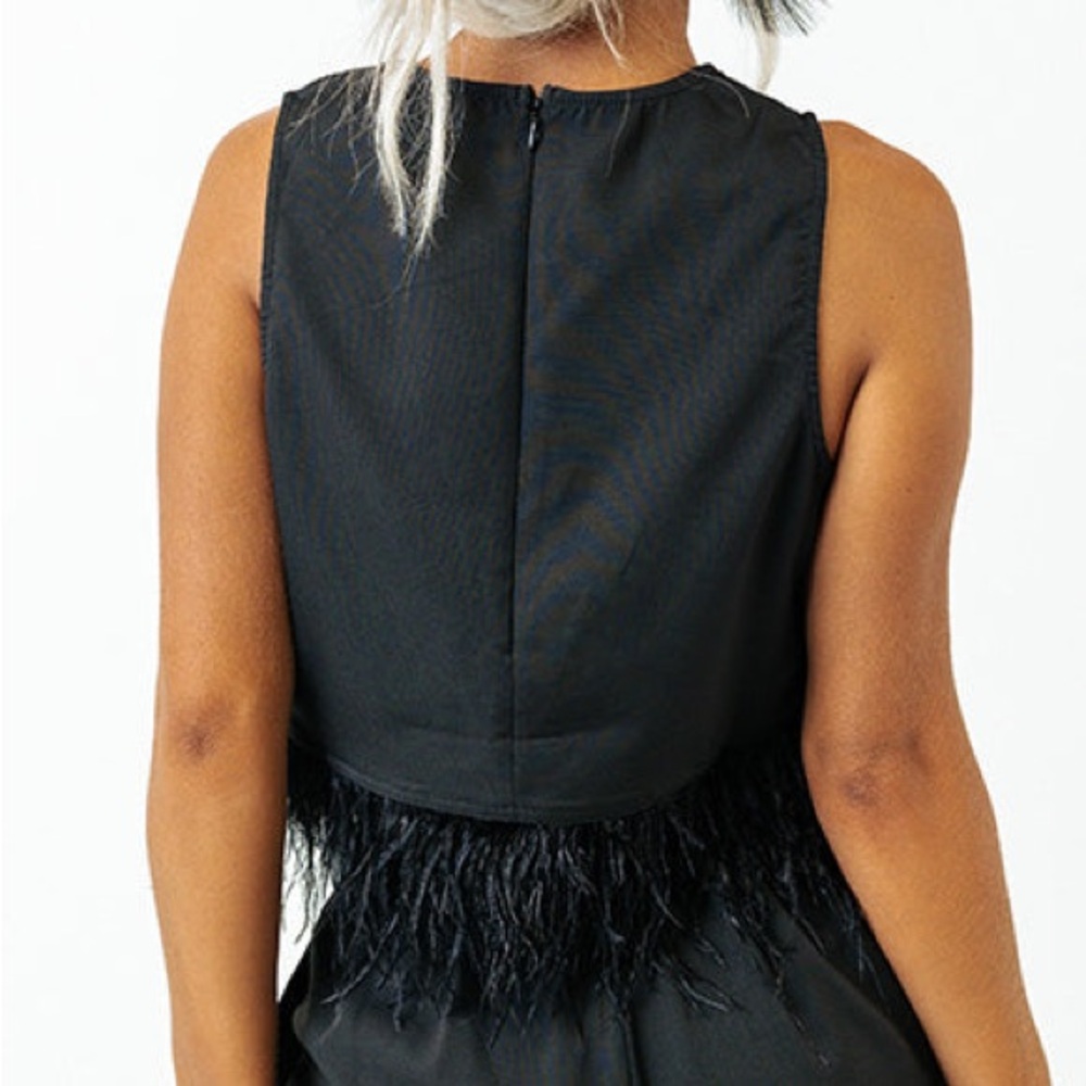 Strut & Bolt Book It Feather Top Black Medium - Picture 2 of 5